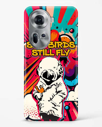 Sad Birds Still Fly Hard Case Phone Cover-(Oppo)