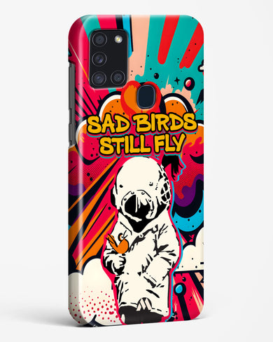 Sad Birds Still Fly Hard Case Phone Cover-(Samsung)