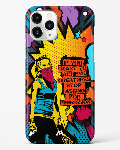 Stop Asking Permission Hard Case Phone Cover (Apple)