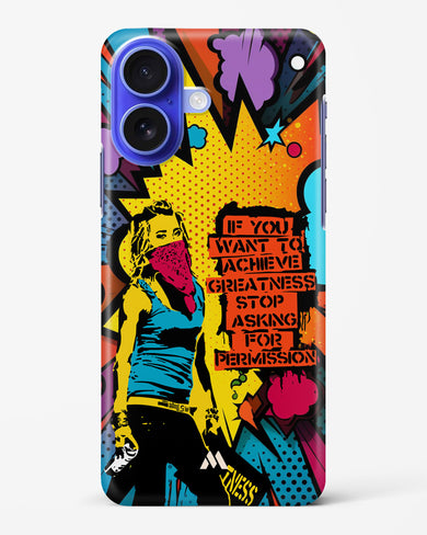 Stop Asking Permission Hard Case Phone Cover (Apple)