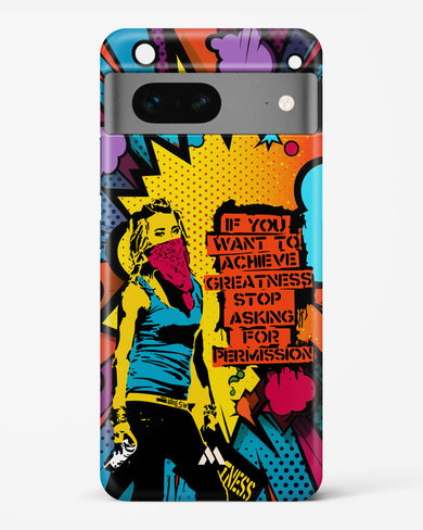 Stop Asking Permission Hard Case Phone Cover (Google)