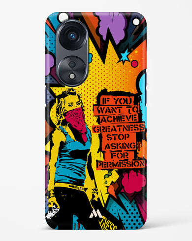 Stop Asking Permission Hard Case Phone Cover (Oppo)