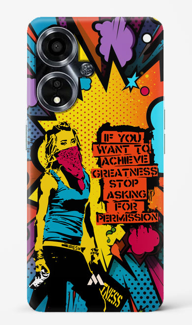 Stop Asking Permission Hard Case Phone Cover (Oppo)