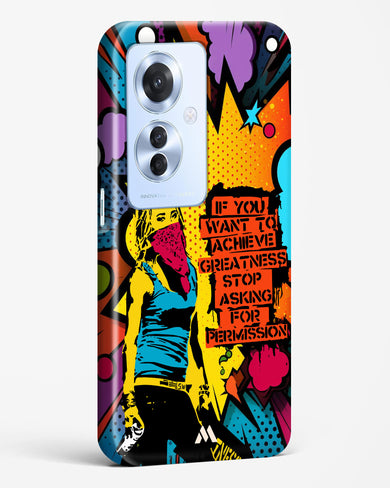 Stop Asking Permission Hard Case Phone Cover (Oppo)