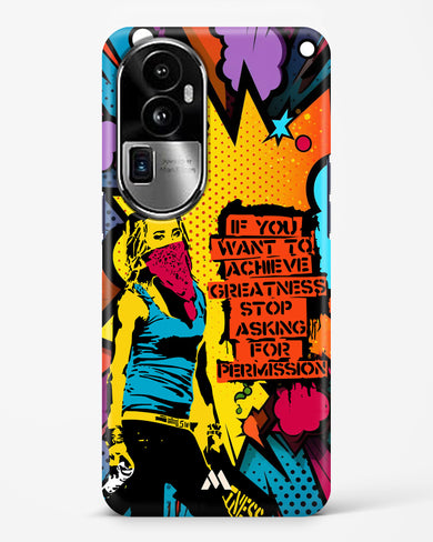 Stop Asking Permission Hard Case Phone Cover (Oppo)