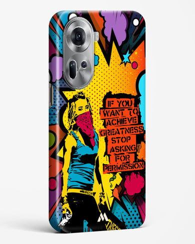 Stop Asking Permission Hard Case Phone Cover (Oppo)