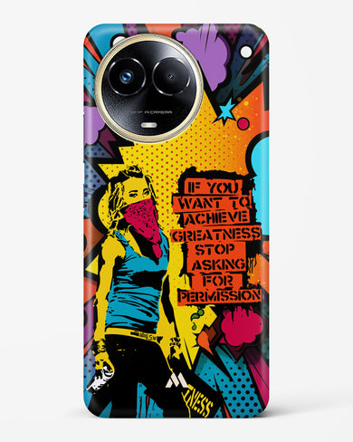 Stop Asking Permission Hard Case Phone Cover (Realme)
