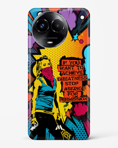 Stop Asking Permission Hard Case Phone Cover (Realme)