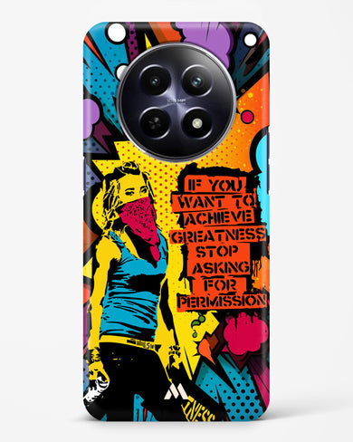 Stop Asking Permission Hard Case Phone Cover (Realme)