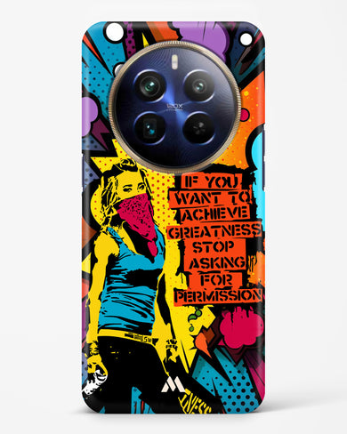 Stop Asking Permission Hard Case Phone Cover (Realme)