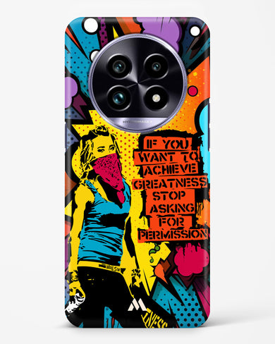 Stop Asking Permission Hard Case Phone Cover (Realme)