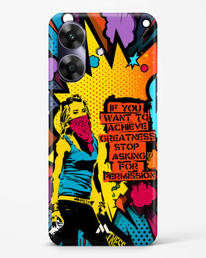 Stop Asking Permission Hard Case Phone Cover (Realme)