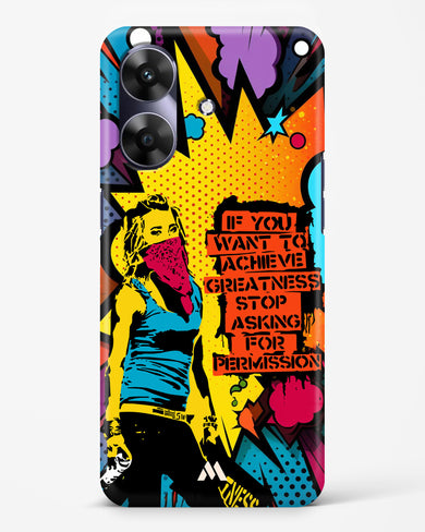 Stop Asking Permission Hard Case Phone Cover (Realme)