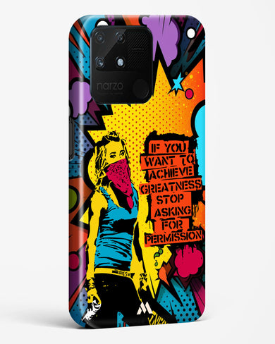 Stop Asking Permission Hard Case Phone Cover (Realme)