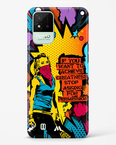 Stop Asking Permission Hard Case Phone Cover (Realme)