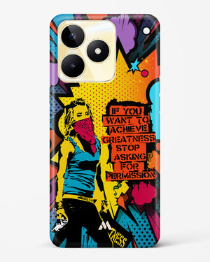 Stop Asking Permission Hard Case Phone Cover (Realme)