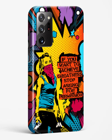 Stop Asking Permission Hard Case Phone Cover (Samsung)