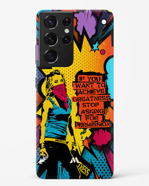 Stop Asking Permission Hard Case Phone Cover (Samsung)