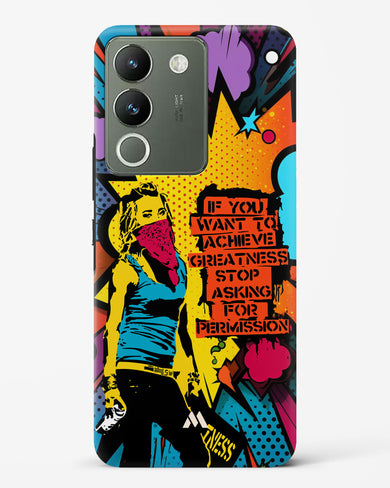 Stop Asking Permission Hard Case Phone Cover (Vivo)