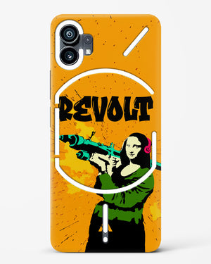 When Mona Lisa Revolts Hard Case Phone Cover (Nothing)