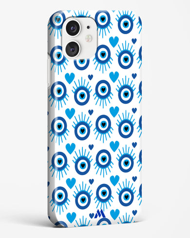 Eye Heart Embrace Hard Case Phone Cover-(Apple)