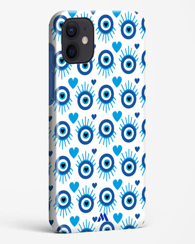 Eye Heart Embrace Hard Case Phone Cover-(Apple)