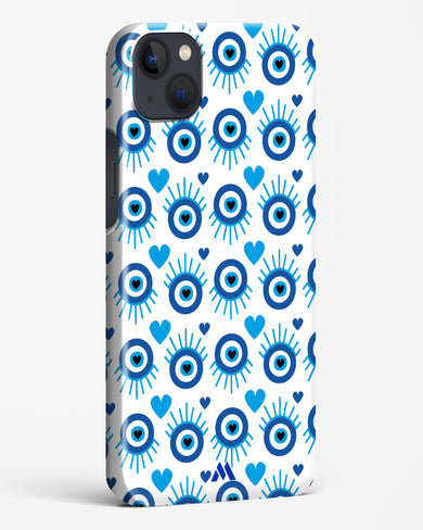 Eye Heart Embrace Hard Case Phone Cover-(Apple)