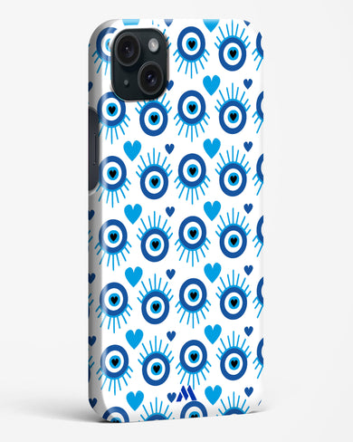 Eye Heart Embrace Hard Case Phone Cover-(Apple)