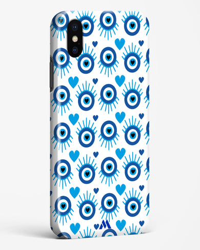 Eye Heart Embrace Hard Case Phone Cover-(Apple)