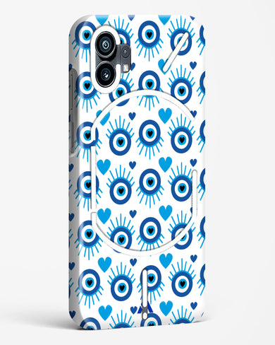 Eye Heart Embrace Hard Case Phone Cover-(Nothing)