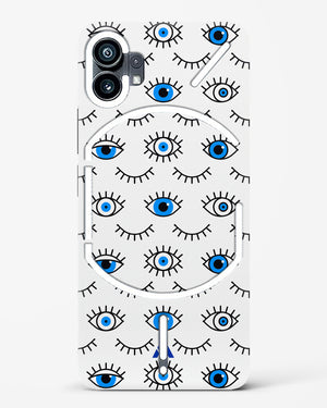 Eyes Wide Shut Hard Case Phone Cover-(Nothing)