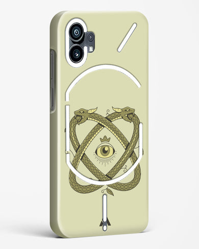 Serpent Sight Hard Case Phone Cover-(Nothing)