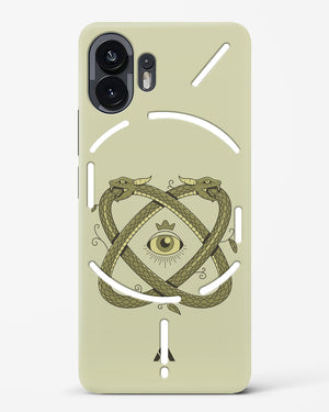 Serpent Sight Hard Case Phone Cover (Nothing)