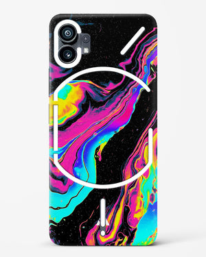 Vibrant Confluence Hard Case Phone Cover-(Nothing)