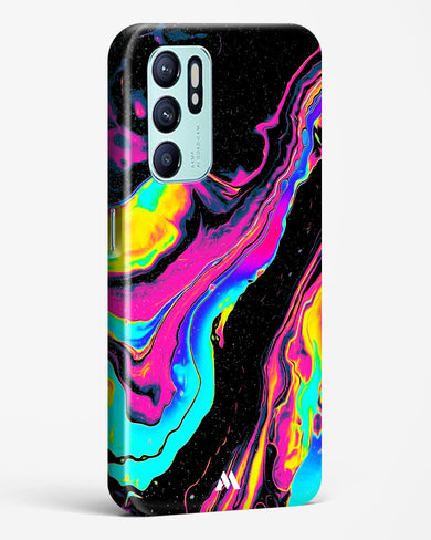 Vibrant Confluence Hard Case Phone Cover-(Oppo)