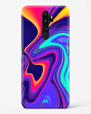 Colourful Swirls Hard Case Phone Cover-(Oppo)