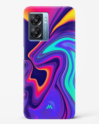 Colourful Swirls Hard Case Phone Cover (Oppo)