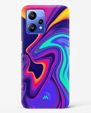 Colourful Swirls Hard Case Phone Cover-(Realme)
