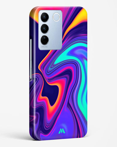Colourful Swirls Hard Case Phone Cover (Vivo)