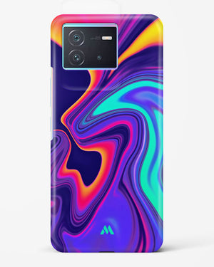 Colourful Swirls Hard Case Phone Cover-(Vivo)