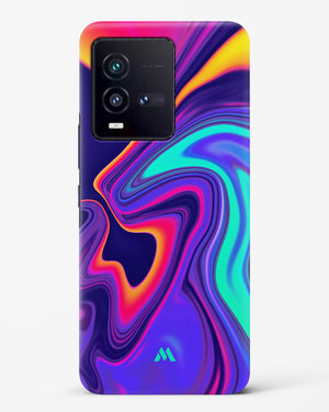 Colourful Swirls Hard Case Phone Cover-(Vivo)