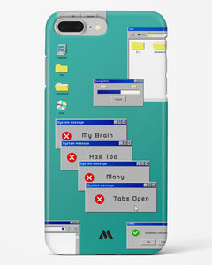 Too Many Open Tabs Hard Case Phone Cover (Apple)