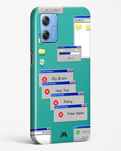 Too Many Open Tabs Hard Case Phone Cover (Motorola)