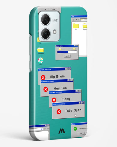 Too Many Open Tabs Hard Case Phone Cover (Motorola)