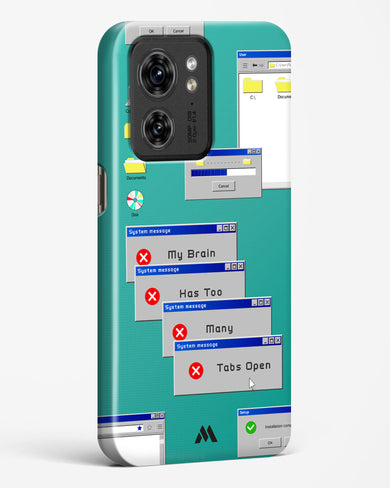 Too Many Open Tabs Hard Case Phone Cover (Motorola)