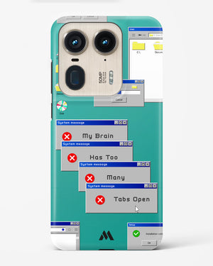 Too Many Open Tabs Hard Case Phone Cover (Motorola)