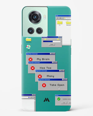 Too Many Open Tabs Hard Case Phone Cover (OnePlus)