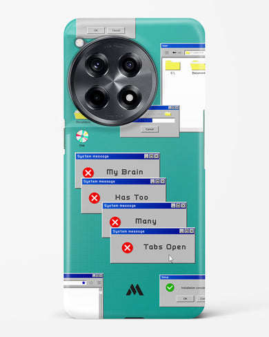 Too Many Open Tabs Hard Case Phone Cover (OnePlus)