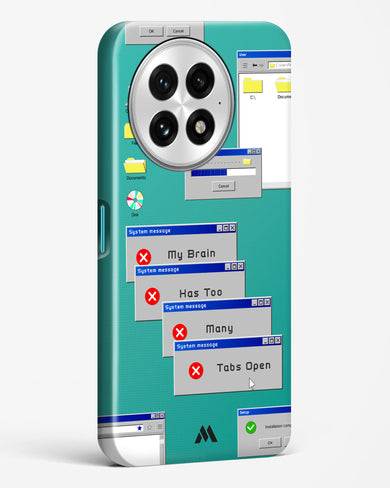 Too Many Open Tabs Hard Case Phone Cover (OnePlus)