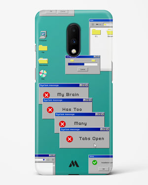 Too Many Open Tabs Hard Case Phone Cover (OnePlus)